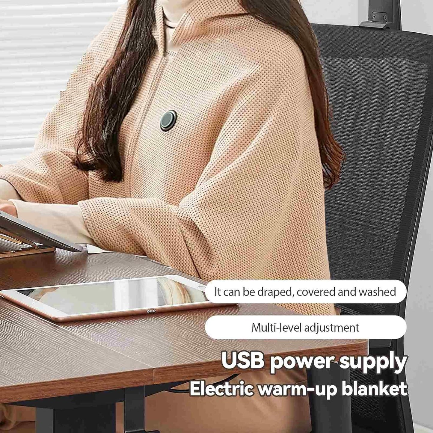 USB Electric Heated Blanket /Washable